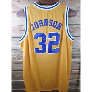 MITCHELL & NESS NBA AUTHENTIC HOME JERSEY LA LAKERS 1979-80 MAGIC JOHNSON 32 2XL